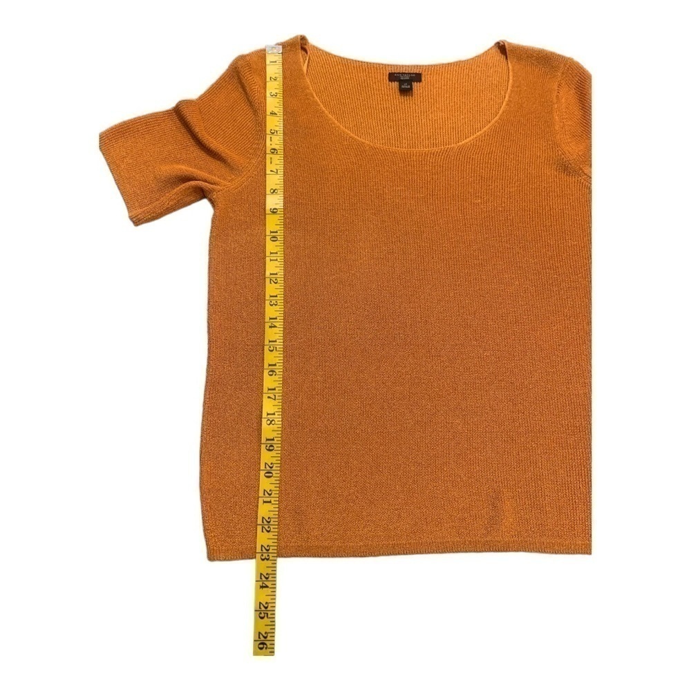 Ann Taylor Factory Petite Large Orange - Picture 3 of 6